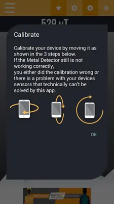 Metal Detector Regatta android App screenshot 1